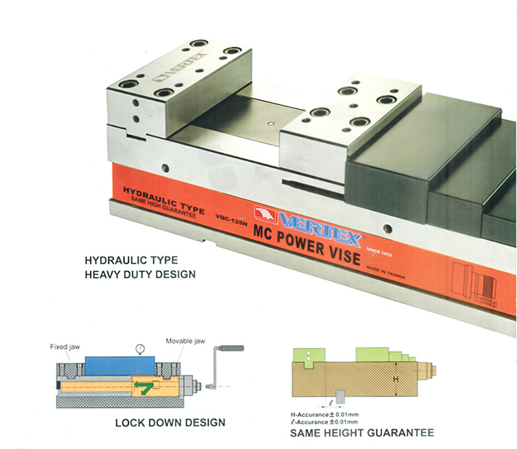 cnc vise